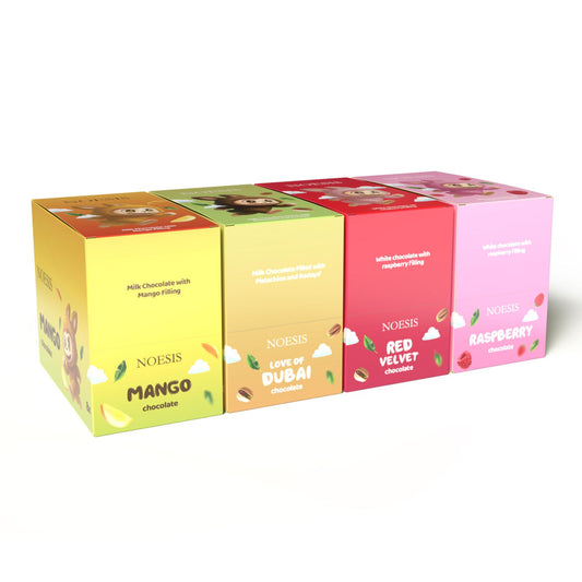 Labubu Schoko-Bundle – 4 Sorten Mix